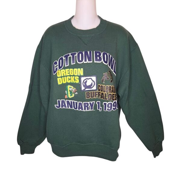 Russell Athletic Oregon Ducks 1996 Cotton Bowl Colorado Buffaloes Sweatshirt Med